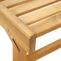 Klappbare Sonnenliege mit Kissen aus massivem Akazienholz von vidaXL, Liegen - Ref: Foro24-46491, Preis: 241,61 €, Rabatt: %