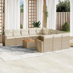12-piece garden sofa set and brown synthetic rattan cushions by , Garden sets - Ref: Foro24-3256681, Price: 842,18 €, Discoun...