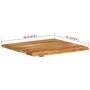 Countertop for dressing table solid acacia wood 58x52x2.5 cm by vidaXL, Basin accessories - Ref: Foro24-286317, Price: 64,17 ...