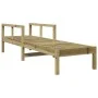 Impregnated pine wood lounger 199.5x62x55 cm by , Loungers - Ref: Foro24-832542, Price: 100,93 €, Discount: %