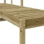 Impregnated pine wood lounger 199.5x62x55 cm by , Loungers - Ref: Foro24-832542, Price: 100,93 €, Discount: %