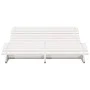 Solid white pine wood lounger 205x110x31.5 cm by , Loungers - Ref: Foro24-832589, Price: 132,20 €, Discount: %
