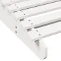 Solid white pine wood lounger 205x110x31.5 cm by , Loungers - Ref: Foro24-832589, Price: 132,20 €, Discount: %