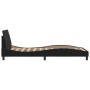 Estructura de cama con cabecero de terciopelo negro 100x200 cm de , Camas y somieres - Ref: Foro24-373134, Precio: 95,30 €, D...