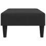 Black velvet footstool 77x55x31 cm by , Ottomans - Ref: Foro24-379560, Price: 84,26 €, Discount: %
