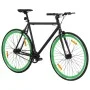 Bicicleta de piñón fijo negro y verde 700c 59 cm de , Bicicletas - Ref: Foro24-92257, Precio: 279,66 €, Descuento: %