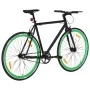 Bicicleta de piñón fijo negro y verde 700c 59 cm de , Bicicletas - Ref: Foro24-92257, Precio: 279,66 €, Descuento: %