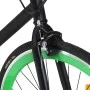 Bicicleta de piñón fijo negro y verde 700c 59 cm de , Bicicletas - Ref: Foro24-92257, Precio: 279,66 €, Descuento: %