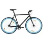Bicicleta de piñón fijo negro y azul 700c 59 cm de , Bicicletas - Ref: Foro24-92260, Precio: 278,17 €, Descuento: %