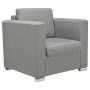 Sillón de tela gris claro en Sillones | Comprar online en Foru.es