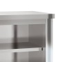 Armario de pared de cocina con estantes acero inoxidable de , Recipiente para comida - Ref: Foro24-376447, Precio: 209,81 €, ...