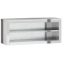 Armario de pared de cocina con estante acero inoxidable de , Recipiente para comida - Ref: Foro24-376445, Precio: 141,79 €, D...