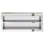 Armario de pared de cocina con estante acero inoxidable de , Recipiente para comida - Ref: Foro24-376445, Precio: 143,40 €, D...