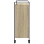 Carrito de cocina madera de ingeniería roble Sonoma 70x30x82 cm de , Carros de cocina y comedor - Ref: Foro24-842317, Precio:...