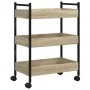 Sonoma oak engineered wood kitchen cart 50x30x70 cm by , Kitchen and dining carts - Ref: Foro24-842357, Price: 57,12 €, Disco...