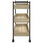 Sonoma oak engineered wood kitchen cart 50x30x70 cm by , Kitchen and dining carts - Ref: Foro24-842357, Price: 57,12 €, Disco...