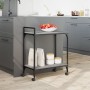 Carrito de cocina madera ingeniería gris Sonoma 60,5x31x72,5 cm de , Carros de cocina y comedor - Ref: Foro24-842369, Precio:...