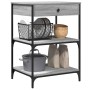 Carrito de cocina madera ingeniería gris Sonoma 60x48x89,5 cm de , Carros de cocina y comedor - Ref: Foro24-842374, Precio: 7...