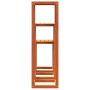 Soportes para plantas 3 piezas madera maciza pino marrón cera de , Soportes para macetas - Ref: Foro24-844472, Precio: 96,11 ...
