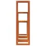 Soportes para plantas 3 piezas madera maciza pino marrón cera de , Soportes para macetas - Ref: Foro24-844472, Precio: 94,88 ...