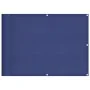 Pantalla de balcón 100% poliéster Oxford azul 75x1000 cm de , Sombrillas - Ref: Foro24-4000279, Precio: 33,77 €, Descuento: %