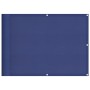 Pantalla de balcón 100% poliéster Oxford azul 75x1000 cm de , Sombrillas - Ref: Foro24-4000279, Precio: 34,46 €, Descuento: %