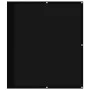 Pantalla de balcón 100% poliéster Oxford negro 120x700 cm de , Sombrillas - Ref: Foro24-4000375, Precio: 31,27 €, Descuento: %
