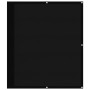 Pantalla de balcón 100% poliéster Oxford negro 120x1000 cm de , Sombrillas - Ref: Foro24-4000377, Precio: 39,41 €, Descuento: %
