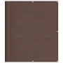 Pantalla de balcón 100% poliéster Oxford marrón 120x700 cm de , Sombrillas - Ref: Foro24-4000396, Precio: 34,46 €, Descuento: %