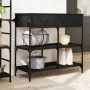 Carrito de cocina de madera de ingeniería negro 105x42x95 cm de , Carros de cocina y comedor - Ref: Foro24-842376, Precio: 14...