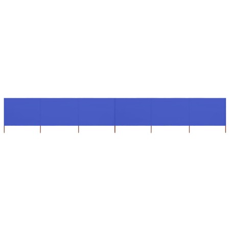 Paravientos de playa de 6 paneles tela azul celeste 800x80 cm de vidaXL, Sombrillas - Ref: Foro24-47173, Precio: 52,30 €, Des...