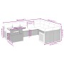 Set de sofás de jardín 10 pzas cojines ratán sintético negro de , Conjuntos de jardín - Ref: Foro24-3274121, Precio: 653,90 €...