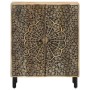 Aparador 3 piezas madera maciza de mango 60x33x75 cm de , Aparadores - Ref: Foro24-3206306, Precio: 524,31 €, Descuento: %