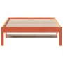 Sofá cama de madera maciza de pino marrón cera 90x190 cm de , Camas y somieres - Ref: Foro24-844407, Precio: 56,10 €, Descuen...