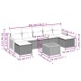 Set de sofás de jardín 8 pzas y cojines ratán sintético gris de , Conjuntos de jardín - Ref: Foro24-3227922, Precio: 419,25 €...