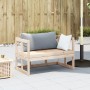 Banco sofá de jardín extensible madera maciza de pino de , Bancos de jardín - Ref: Foro24-832610, Precio: 141,32 €, Descuento: %