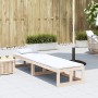 Banco sofá de jardín extensible madera maciza de pino de , Bancos de jardín - Ref: Foro24-832610, Precio: 141,32 €, Descuento: %