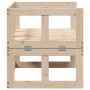 Banco sofá de jardín extensible madera maciza de pino de , Bancos de jardín - Ref: Foro24-832610, Precio: 141,32 €, Descuento: %