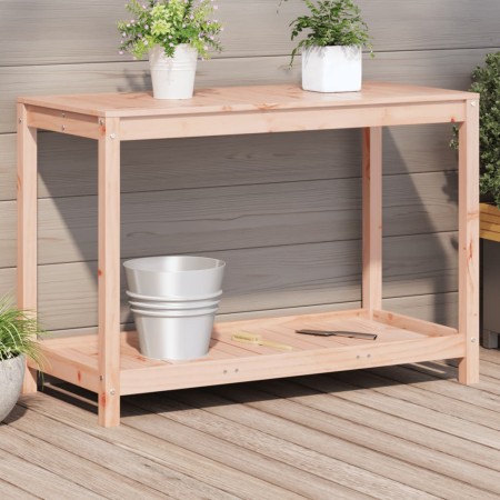 Mesa de plantación y estante madera maciza Douglas 108x50x75 cm de , Soportes para macetas - Ref: Foro24-832405, Precio: 95,1...