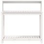 Mesa plantación con estantes madera pino blanco 108x50x109,5 cm de , Soportes para macetas - Ref: Foro24-832413, Precio: 90,0...