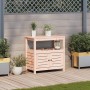 Mesa de plantación con estantes madera Douglas 82,5x45x81 cm de , Soportes para macetas - Ref: Foro24-832430, Precio: 126,09 ...
