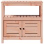 Mesa de plantación con estantes madera Douglas 82,5x45x81 cm de , Soportes para macetas - Ref: Foro24-832430, Precio: 126,09 ...