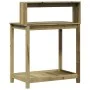 Mesa plantación con estantes madera impregnada 82,5x50x109,5 cm de , Soportes para macetas - Ref: Foro24-832411, Precio: 67,4...