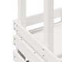 Mesa alta bar de jardín madera maciza blanco 112,5x57x195,5 cm de , Mesas de jardín - Ref: Foro24-832535, Precio: 224,96 €, D...