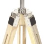 Lámpara de suelo con trípode madera maciza de mango 140 cm de vidaXL, Lámparas - Ref: Foro24-286116, Precio: 91,11 €, Descuen...
