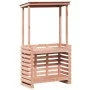 Mesa de bar de jardín con techo madera maciza 112,5x57x195,5 cm de , Mesas de jardín - Ref: Foro24-832537, Precio: 204,50 €, ...