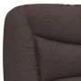 Estructura de cama con luces LED tela marrón oscuro 140x200 cm de , Camas y somieres - Ref: Foro24-3213707, Precio: 223,62 €,...