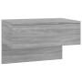 Mesita de noche de pared 2 unidades color gris Sonoma de vidaXL, Mesitas de noche - Ref: Foro24-816943, Precio: 66,70 €, Desc...