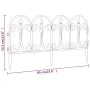 Garden edging 17 units PP white 10 m by , Garden edging and edging - Ref: Foro24-318294, Price: 47,53 €, Discount: %