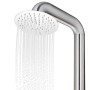 Ducha de jardín con base gris 230 cm acero inoxidable de , Accesorios para piscinas y spa - Ref: Foro24-3070794, Precio: 415,...